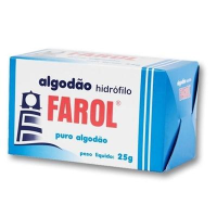 imagem de ALGODAO FAROL HIDROFILO 25GR
