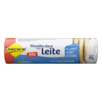 imagem de BISC.LOWCUCAR DOCE ZERO LACTOSE 95G LEITE