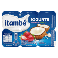 imagem de BEBIDA LACT.ITAMBE POLPA FRUTA 540G MORANGO E COCO