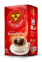 imagem de CAFE 3 CORACOES VACUO 500GR EXTRA FORTE